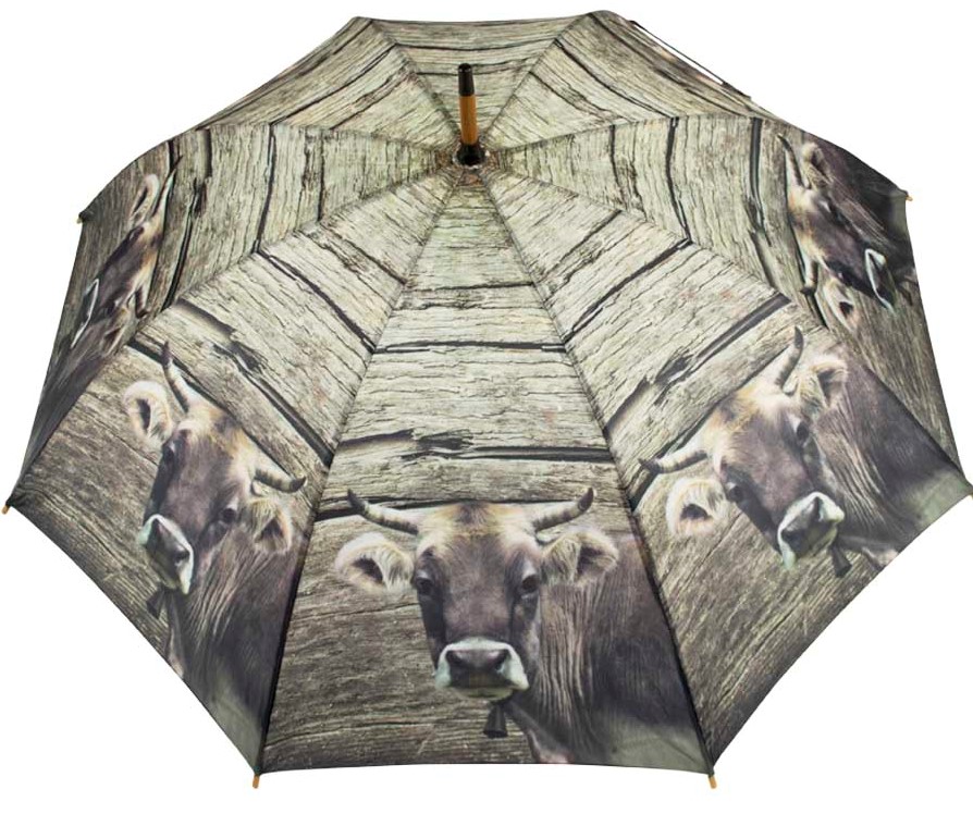 1047 Regenschirm Allgäuer Kuh