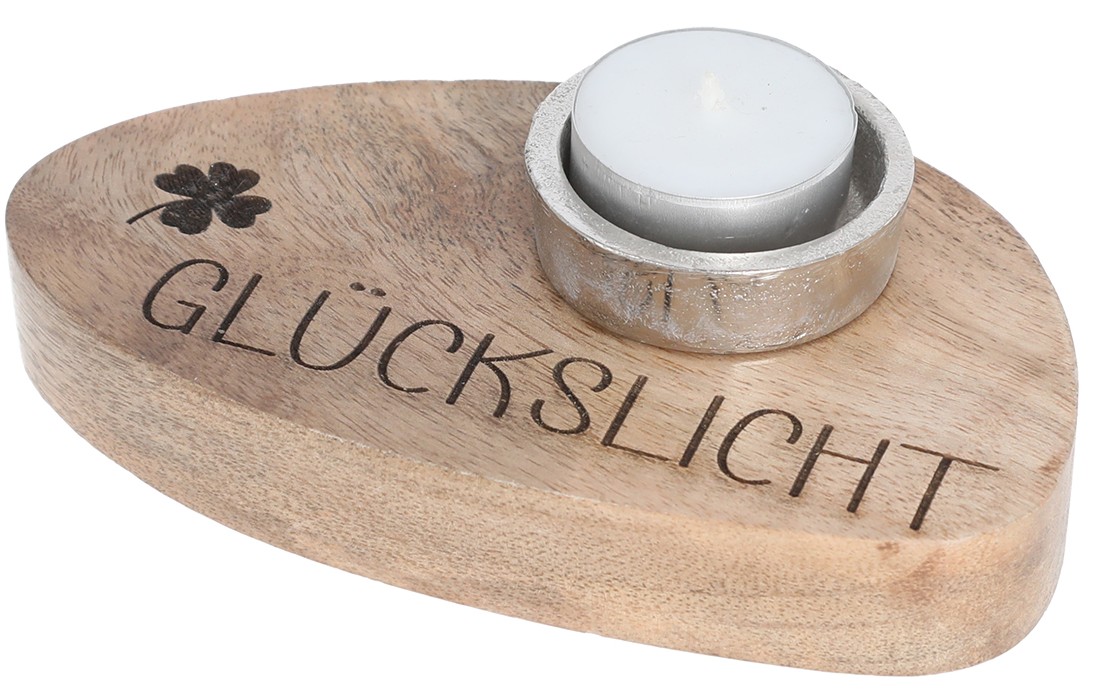 1201.3 Teelichthalter Glückslicht