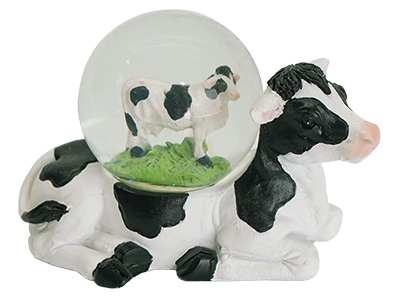 1309 Schneekugel Kuh