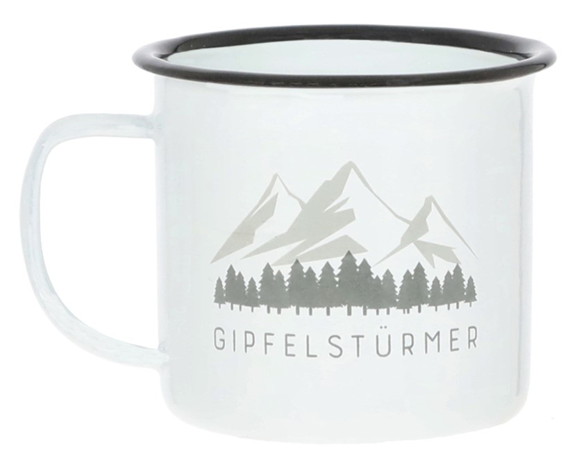 964  Gipfelstürmer Metall Becher  