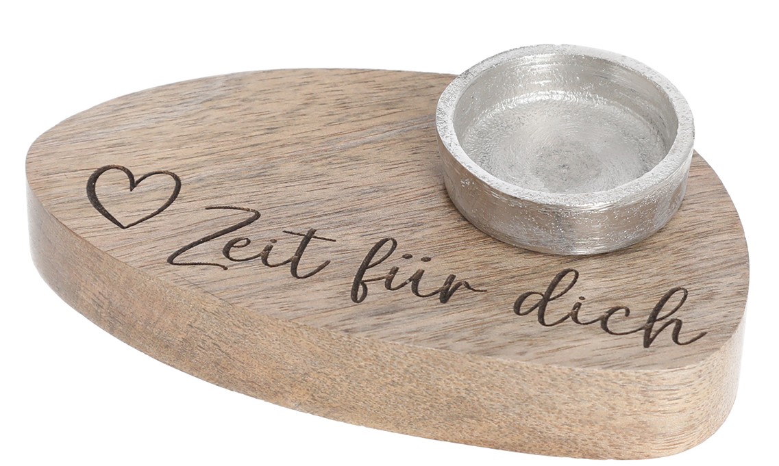 1201.2 Teelichthalter Zeit für Dich