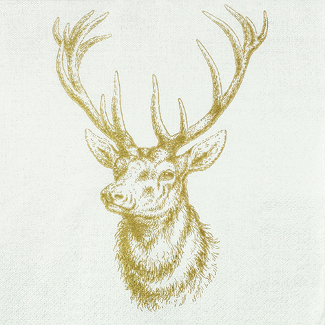 61 Serviette Classic Deers