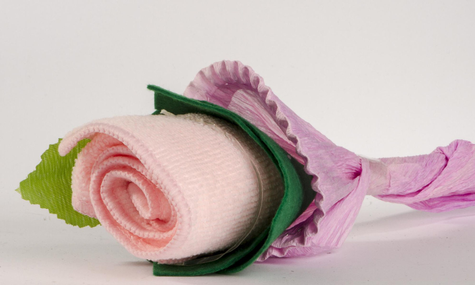 Handtuch Rose rosa
