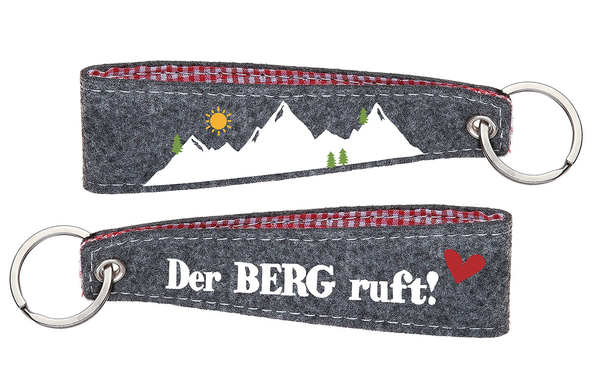 1243 "Der Berg ruft" Schlüsselanhänger 