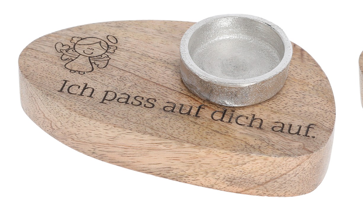 1201.4 Teelichthalter Schutzengel