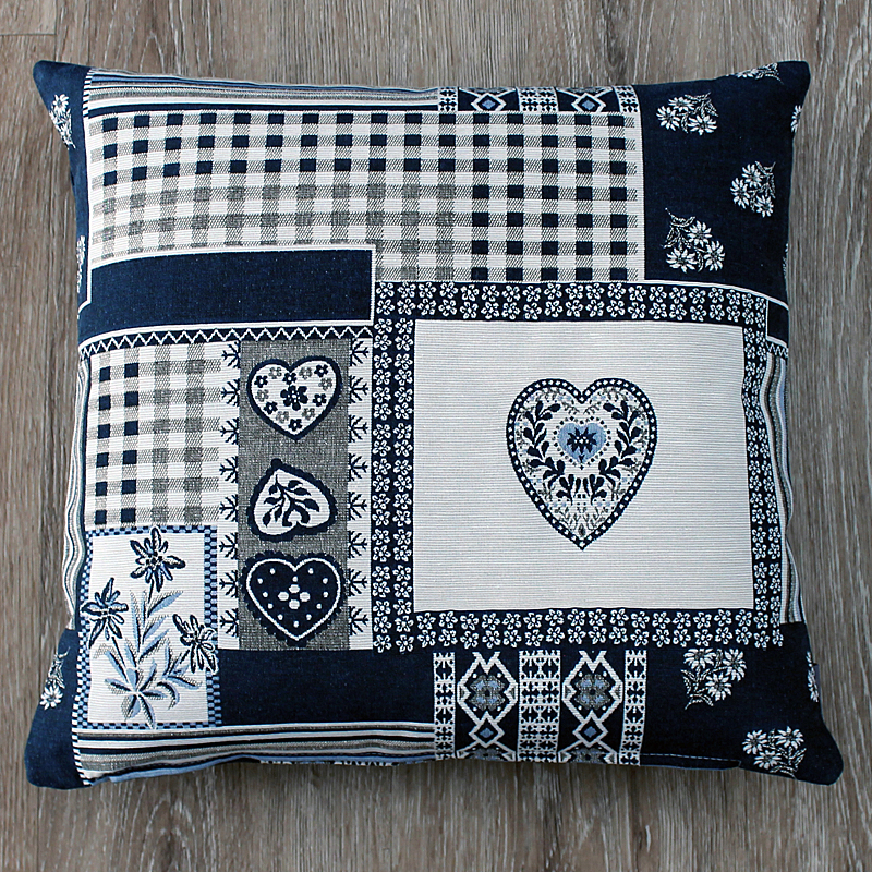 275 Tayler Alpenmuster Blau