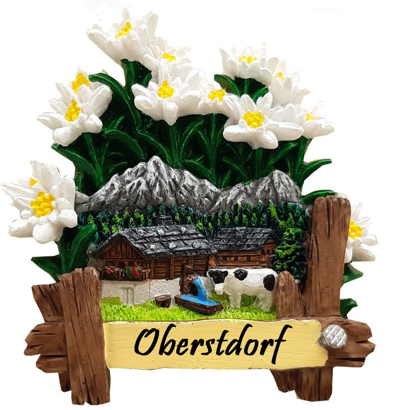 1286 Edelweiß-Kuh Magnet   