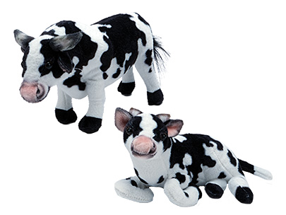 815 Plüsch Kuh stehend
