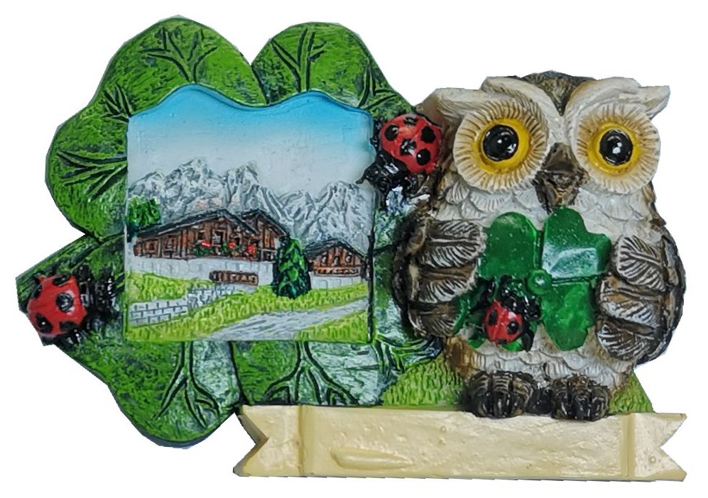 1257 Magnet Eule/Hof
