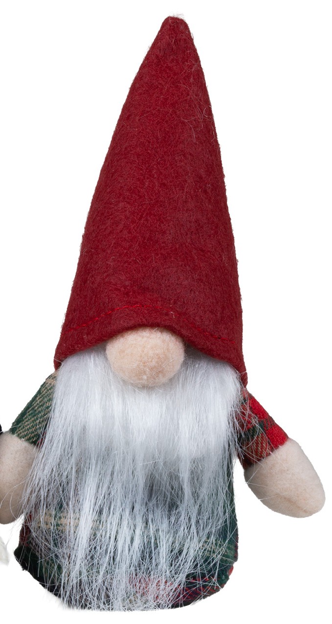 1073.1 Wichtel Mann kariert  15 cm