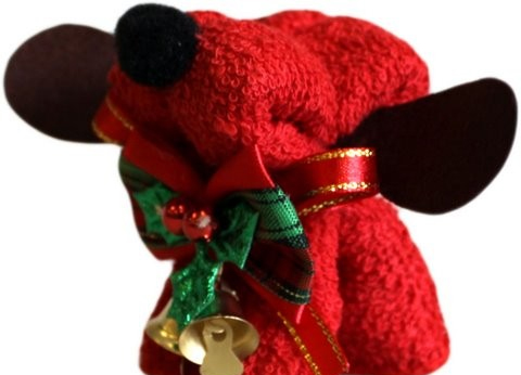 Süße Weihnachts Hunde weiß Süße Weihnachts Hunde weiß