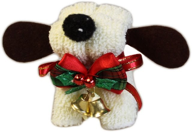 Süße Weihnachts Hunde weiß Süße Weihnachts Hunde weiß